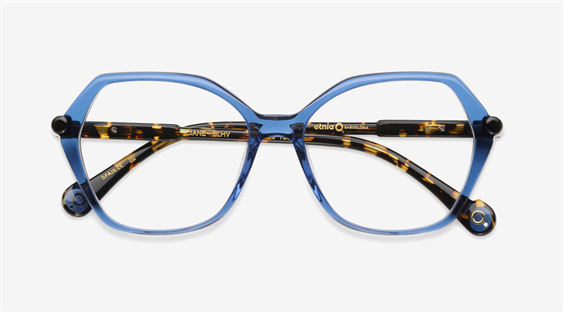 Montatura vista Etnia Barcelona Donna CIANE 53 BLHV - CIANE 53 BLHV